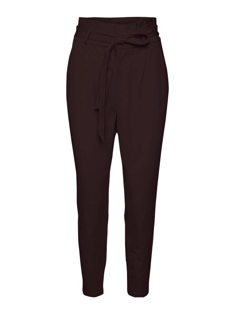 VERO MODA Damen Stoffhose Vmeva Hw Loose Paperbag Pant Ga Noos