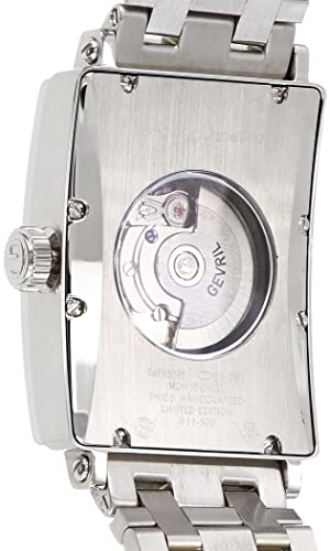 Gevril Men's Avenue of America Swiss Automatic Watch, Two Toned 316L Stainless Steel IPYG Bracelet with Deployment Buckle4