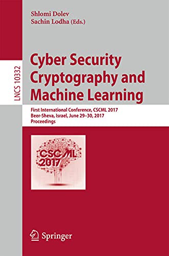 Buy Cyber Security Cryptography and Machine Learning — BookShops.in