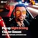 Goiteia Photochromic Night Driving Glasses Clip on for Men Women, Flip up, Night Vision Glasses for Driving Anti Glare from Headlights/LED Bulbs, UV400 Protection