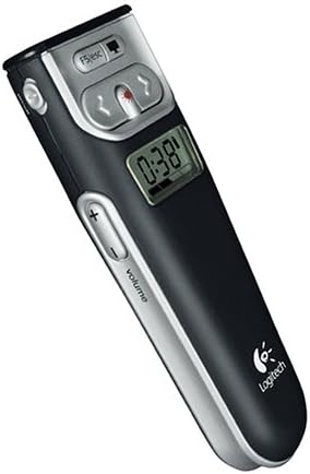 Logitech 2.4 GHz Cordless Presenter (Black)