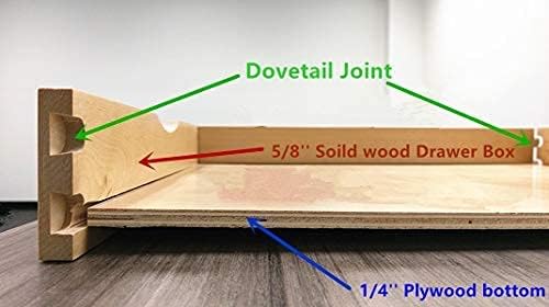 14'' Wooden Pull-Out Tray with Side Mount Sliders