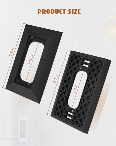 Visual Doorbell Adapter Plate Fit for Ring PRO 2 NUTONE and M&S Intercom - Thumbnail 3