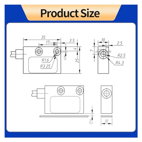 Sensor de desplazamiento BIRAN para máquinas miniatura 2