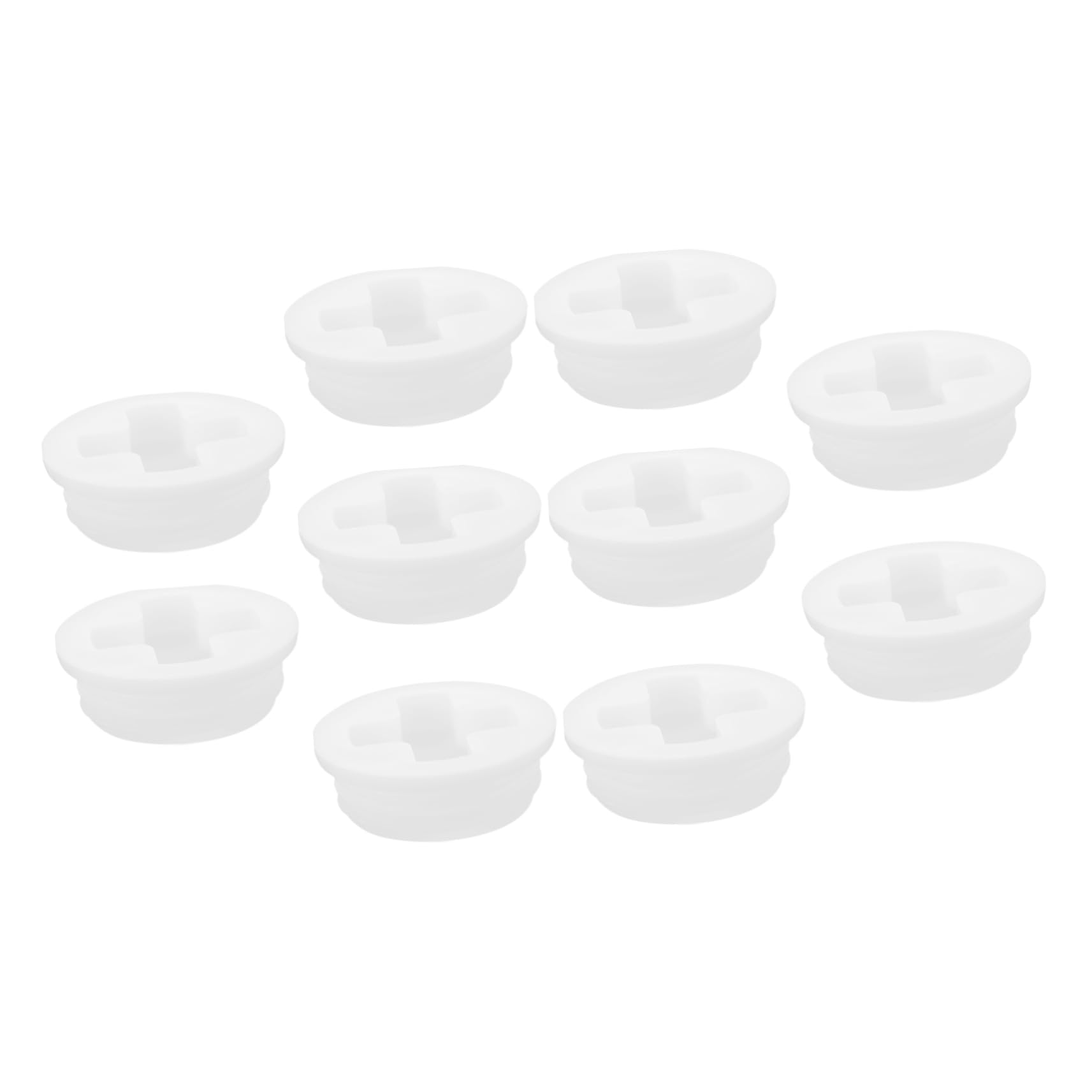 VILLFUL 10 Pcs Plastic Bucket Dust Cover Thread Gallon Jug Gallon Drum Lid Gallon Jug Lid Gallon Barrel Lid Sealing Gallon Barrel Thread Gallon Barrel Gallon Drum Hole