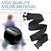 Wheelchair Safety Strap Seat Belt, Adjustable Anti-Fall Extra Long Size - Black Universal and Anti-Slip Wheelchair Fixation Belt for Obese People Patients Strap Chair Medical Seniors Disable