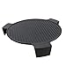 Uniflasy - Setter in ghisa per uova di medie dimensioni, 39,4 cm, deflettore di calore per pizza, pietra per affumicare, grande uovo verde e altri 45 cm di diametro di cottura, griglia Kamado