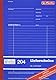 Herlitz Lieferscheinbuch 204, selbstdurchschreibend, A5, 2 x 40 Blatt