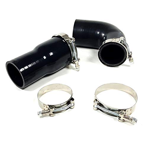 Silicone Couplers Clamps Intercooler Install Kit For Bmw N54 N55 135I/335I/Z4/X6 3.0L Black #TOP2