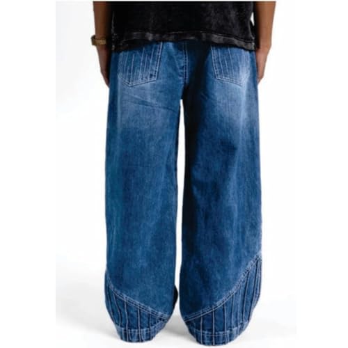 Classic Relaxed Fit Denim Jeans, Medium Wash, Straight Leg3