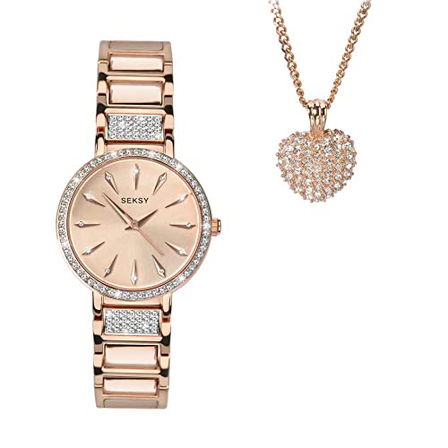 Seksy 2739G Orologio Da Donna, Oro Rosa, 2739G-Amzuk, Oro Rosa, 2739G-Amzuk