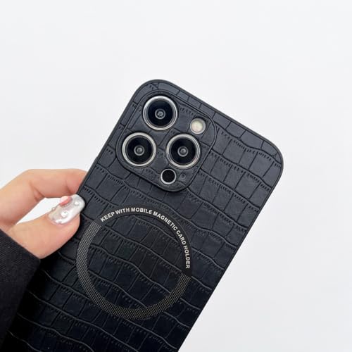 Housse cuir iPhone 14 Pro anti choc protégeant l'appareil photo