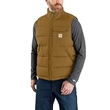Carhartt Loose Fit Insulated Vest Chaleco Aislante de Corte Holgado Montana, L de los Hombres