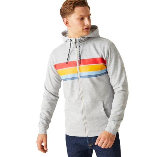 Regatta Mens Shorebay II Full Zip Hoodie (M) (Silver Grey Marl)