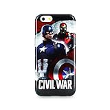 funda iphone 6 s plus disney Material de alta calidad Disney DISCA0001 - Funda TPU, diseño Capitán América Iron Man compatible con Apple iPhone 6/6S