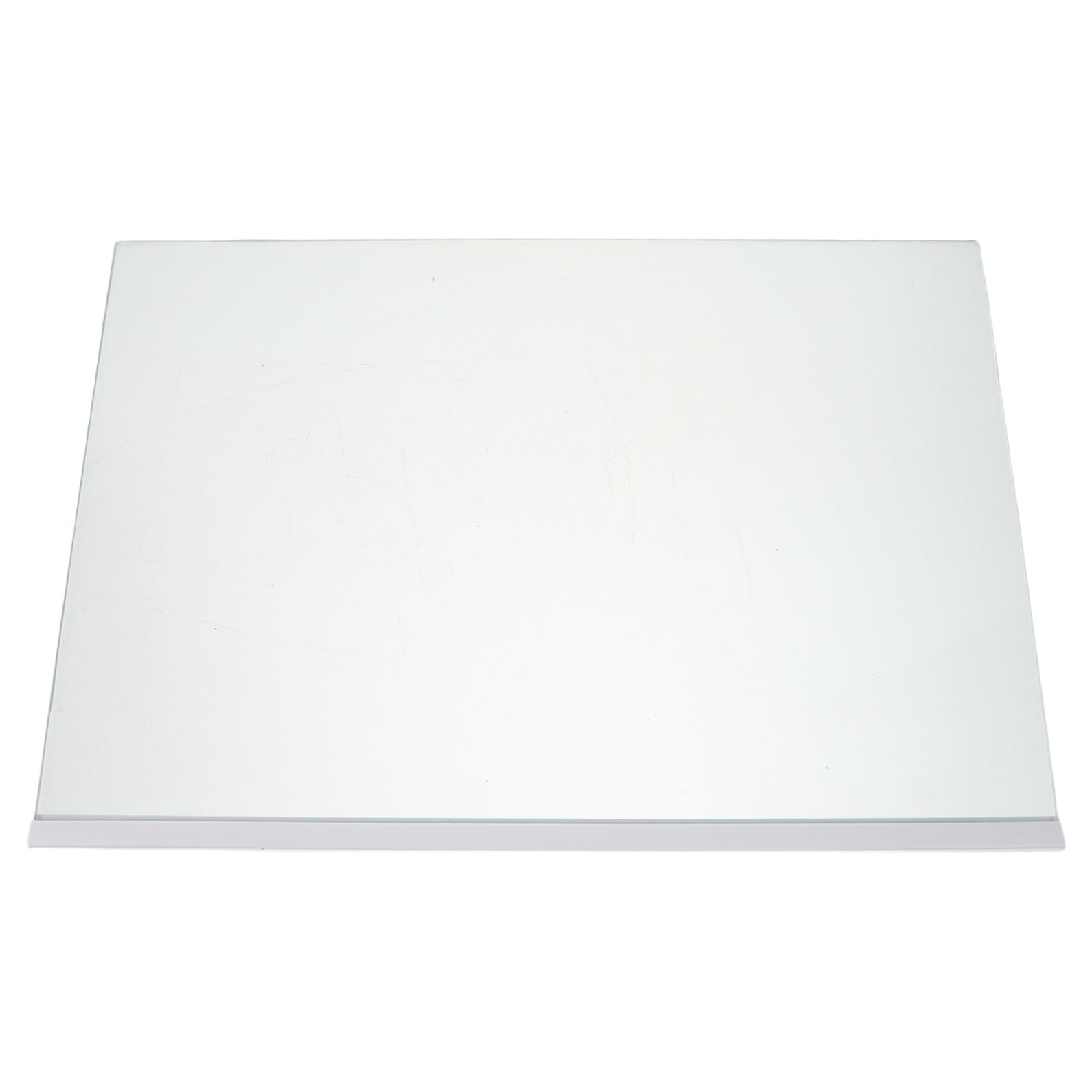 Estante de Vidrio Templado de 400x280mm para Refrigerador y Congelador Borde Recubierto y Acabado Pulido para Organización Fácil y Compatibilidad Amplia