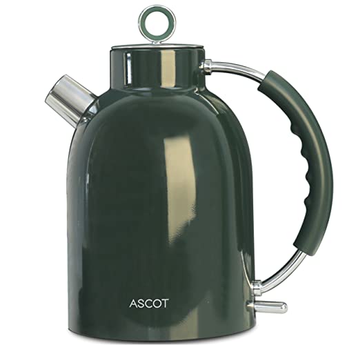Electric Kettle, ASCOT Stainless Steel Electric Tea Kettle, 1.7L, 1500W