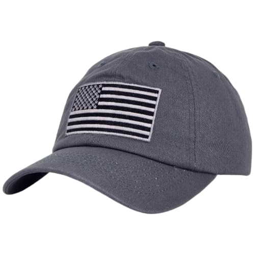 Image of E BY ELIDAN USA Hat, Embroidered American Flag Baseball Cap for Men Women