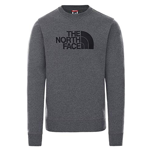 THE NORTH FACE NF0A4SVRGVD M Drew Peak Crew Sweatshirt Herren Medium Grey...