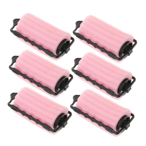 Anneome 6 piezas Rulos de Espuma Suaves para Cabello sin Calor para Rizos Naturales Cómodos y Versátiles para Tipo de Cabello