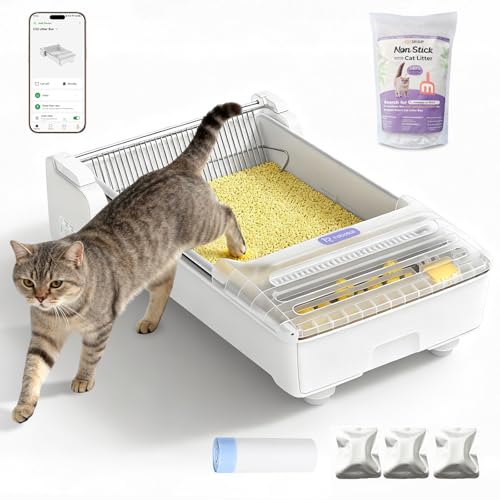 Offen Katzenklo Selbstreinigend, Große Selbstreinigende Katzentoilette