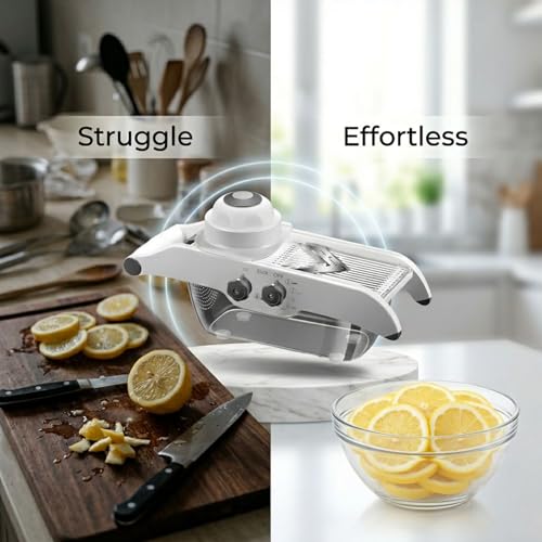 Cortadora multifuncional para frutas y verduras blanca miniatura 5