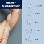 No Hair Crew Body At Home Hair Removal Cream for Manscaping Unwanted Hair with Energizing Ginseng, Premium Depilatory, Painless & Flawless, Made for Men, 200ml - Image 3
