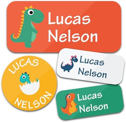 Personalized Daycare Name Labels for Kids (130 Labels) - Custom W...