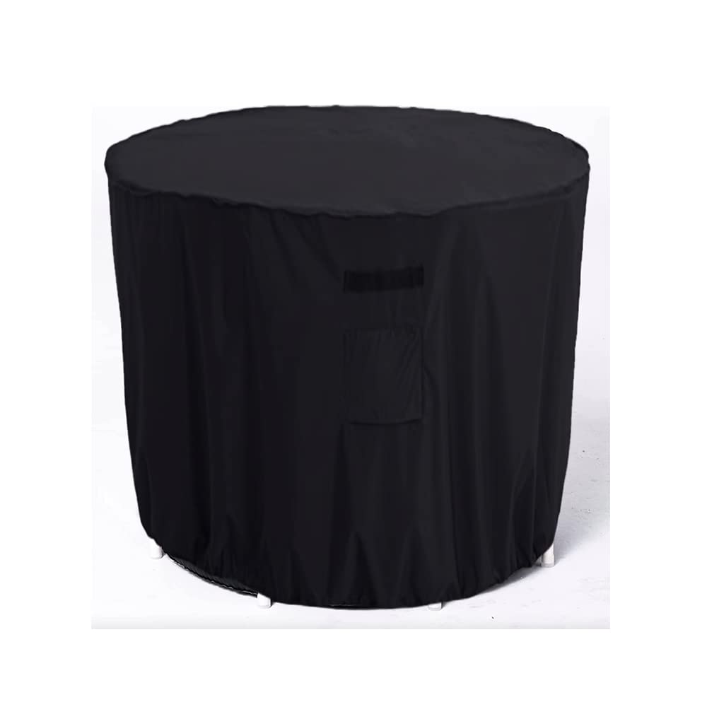 Cozzka Outdoor Ice Bath Cover Waterproof Heavy Duty Round Pool Cover for Outdoor Tub Cold Plunge Pool Hot Water Bath