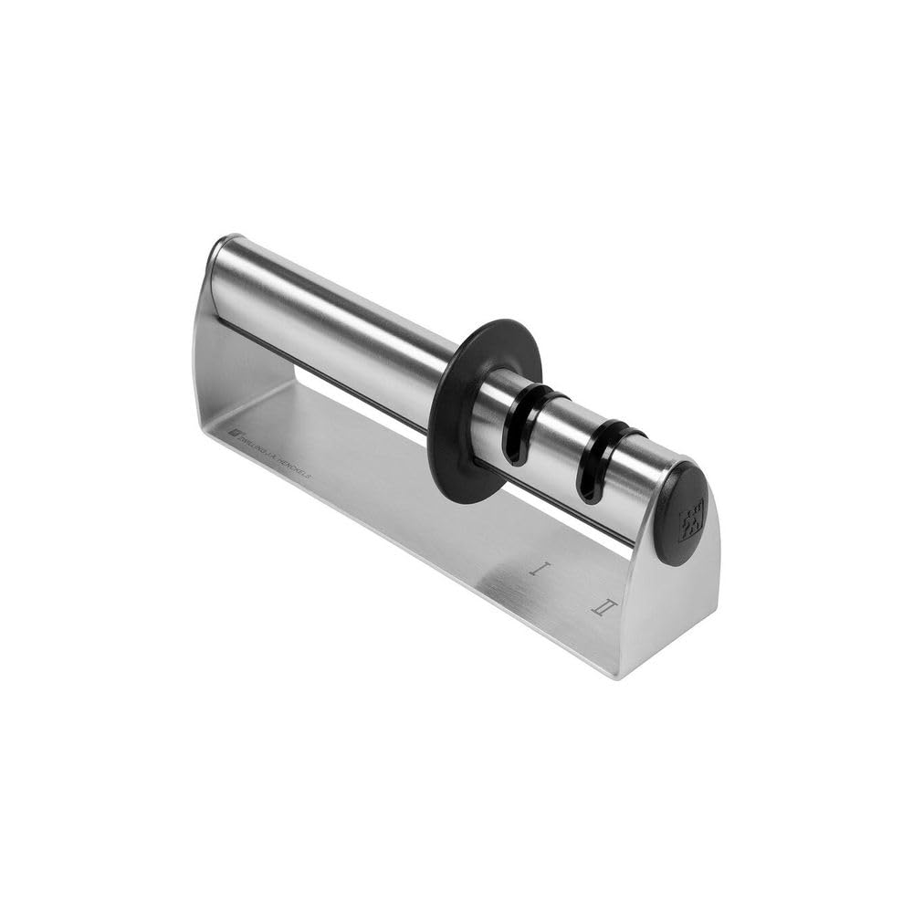 Image secondaire de ZWILLING Aiguiseur, Longueur : 19 cm, Acier Inoxydable, Argent/Noir