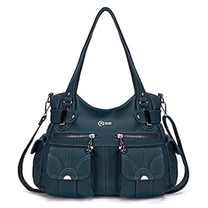 KL928 Tasche Damen Handtasche Umhängetaschen Damenhandtasche Schultertasche Lederhandtasche elegante Taschen hand taschen Henkeltaschen für frauen mit vielen fächern