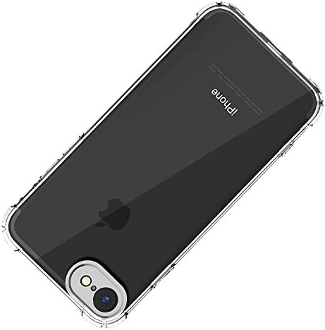 iPhone 7 Case, iPhone 8 Case, ANHONG Clear Protective Heavy Duty Case with Shock Absorption Bumper and Scratch Resistant Hybrid Rigid Clear Back for iPhone 7/8 (Crystal Clear)