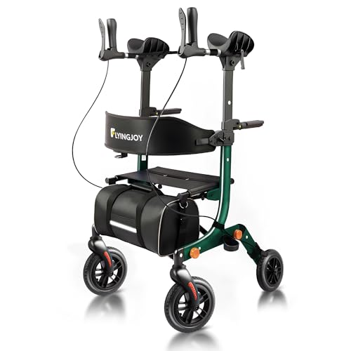 Lightweight Upright Rollator Walker