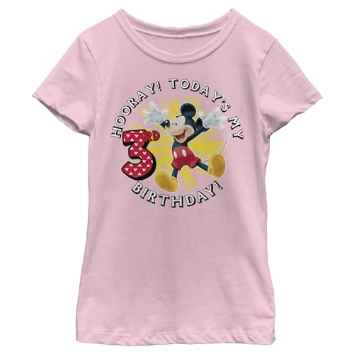 T-Shirt Fille Disney 19dnmc00256a-002 en coton doux pour enfant