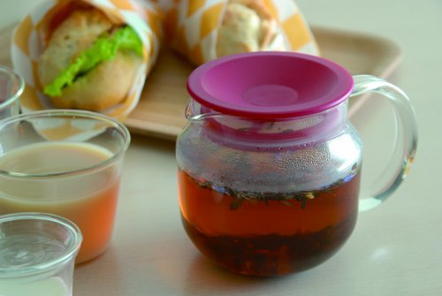 Théière KINTO One Touch Teapot 280ml pour pause thé relax au bureau