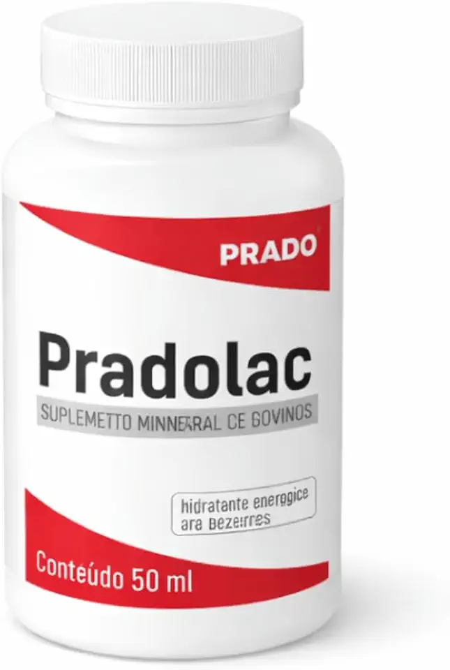 Kit 5 Pradolac 50mL - Suplemento Hidratante para Bezerros + Recuperação Energética