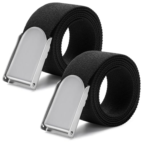 Soulchen 2 Pcs Scuba Weight Belt for Diving 63 Inch Nylon Dive Belt with Metal Quick Release Buckle for Freediving Spearfishing