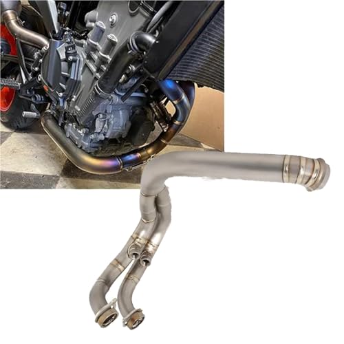 Tuyau liaison avant pot d'échappement moto CFMOTO 800MT 2021 2022 alliage titane