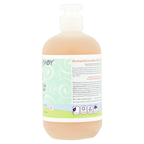 California Baby Calming Shampoo And Body Wash, French Lavender, 19 Ounce #TOP1