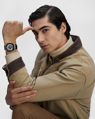 Image of Kenneth Cole Quartz Chronograph with Date Silver Dial Black Silicone Strap Watch for Men - KCWGO0035501MN