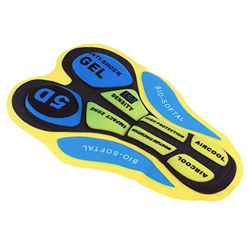 Tongina Almofada de Esponja de Gel para Ciclismo Calça Esportiva Calça Almofada de Equitação Proteto