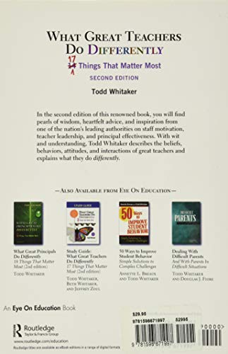 What Great Teachers Do Differently, 2nd Ed: 17 Things That Matter Most