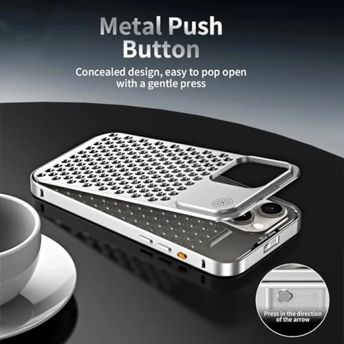 Coque iPhone 15 Pro Max rigide aluminium antichoc durable - 6