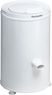 Montpellier MSD2800W | Freestanding 3kg 2800rpm Gravity Spin Dryer – White 16.5 x 16.5 x 23.5