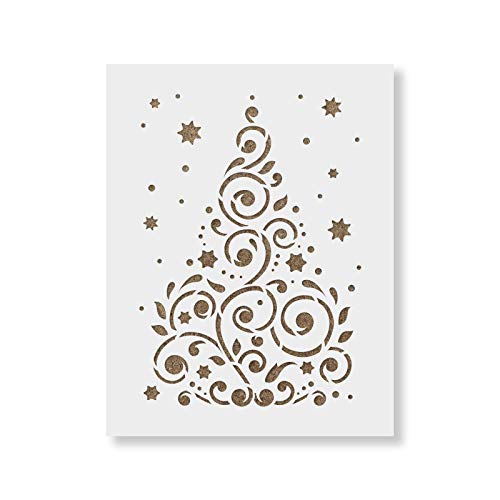 Christmas Tree Stencil - Holiday Designs, Stencil Trees