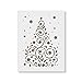 Christmas Tree Stencil - Laser Cut Reusable Template - Perfect for Christmas Stencil Crafts