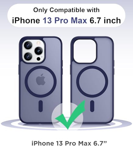 Coque iPhone 13 Pro Max MagSafe transparente mate et antichoc - 2