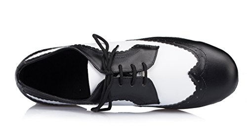 Chaussures de danse moderne hommes salon confortables noir - 4