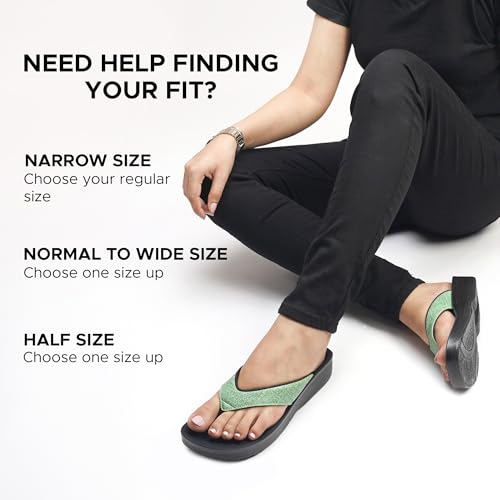 Image of AEROTHOTIC Comfortable Arch Support Flip Flops for Women Orthotic Sandals