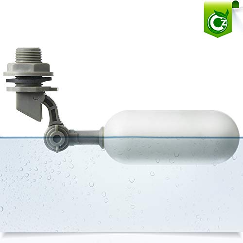 Mini Float Valve Kit with Adjustable Arm for Ponds, Chickens, Livestock Water Trough